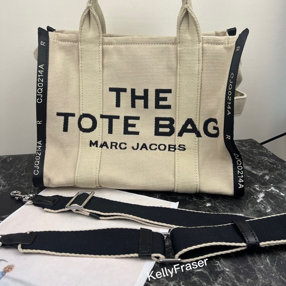 NWOT MARC JACOBS THE JACQUARD MEDIUM TOTE BAG - Picture 11 of 13